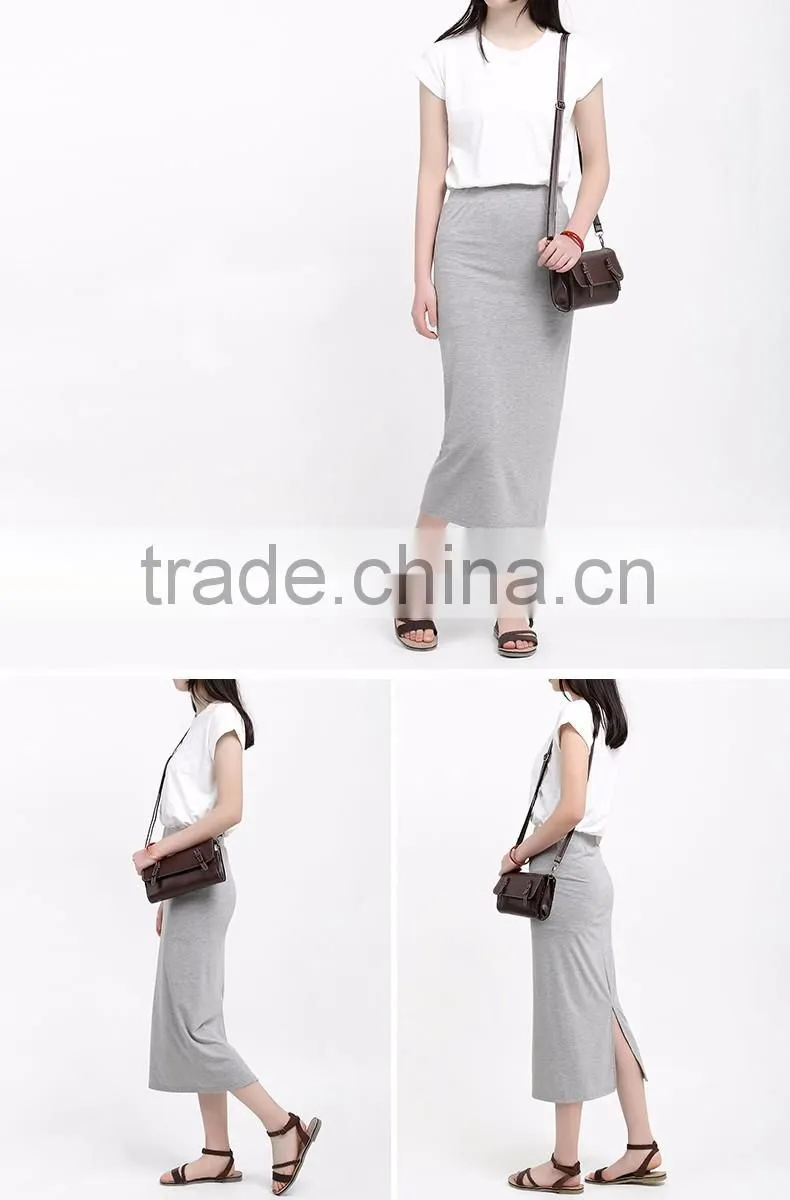 The new 2016 cotton package buttocks long skirt of tall waist bust women cultivate one's morality