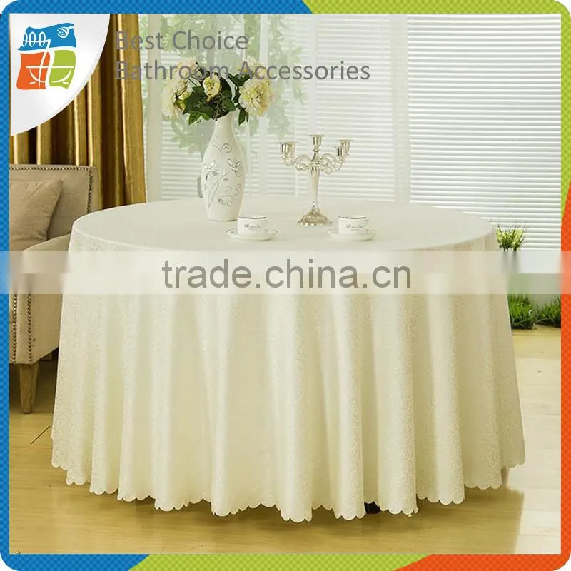 Large Solid Color Yellow Tablecloth