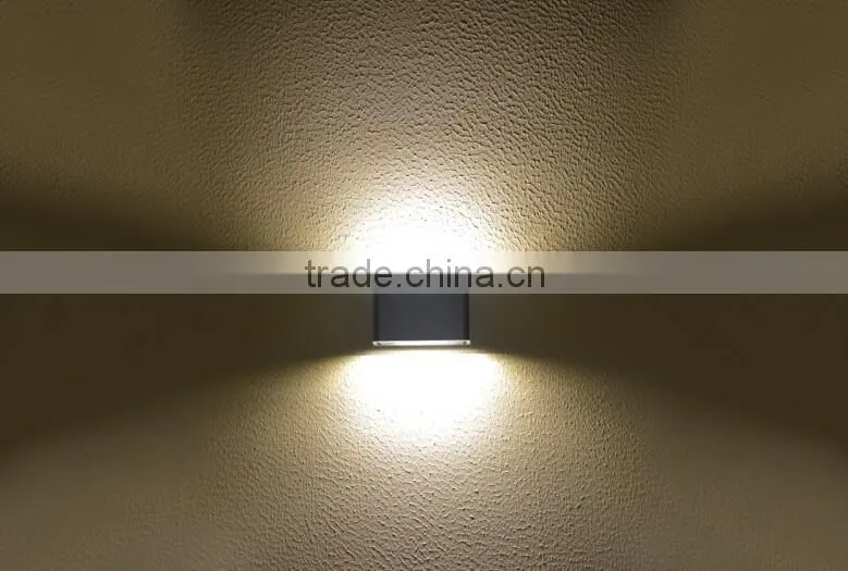 W-003029 10W LED IP54 waterproof rectangle outdoor modern wall lamp,led up down wall light