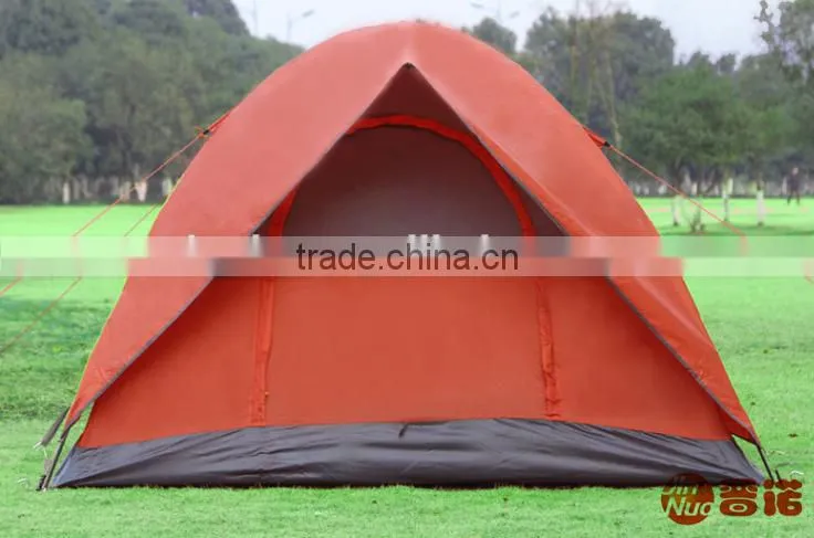 Outdoor 3-4 Person Fiberglass pole Camping/Hiking tent