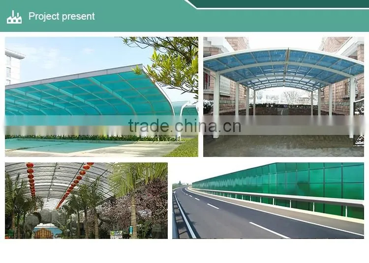 Grade A polycarbonate solid sheet, clear pc smooth sheet