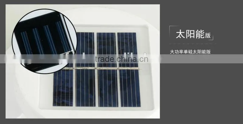 high LUMEN 3LED LED solar fence gutter lamp