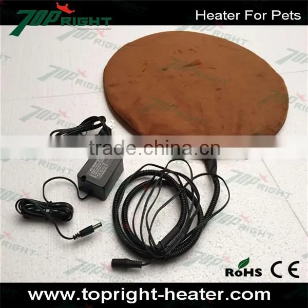Wholesale Professional High Quality Luxury Waterproof electric heating Pet Pad with chew proof cover