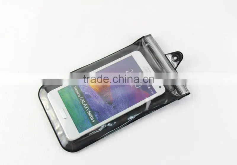 Cheap Phone Waterproof Case PVC Waterproof Bag Waterproof Pouch zip seal