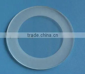 Led lamp round shape tempered glass cover