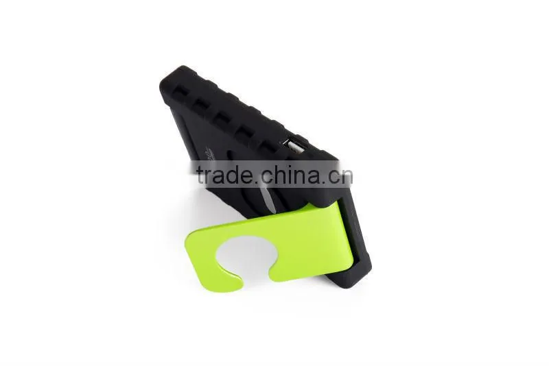 outdoor solar power bank charger 3000mah with hook, lighting & led flashlight