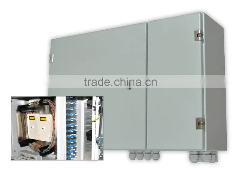 Good quanlity FTTH 96 cores fiber optic splitter box