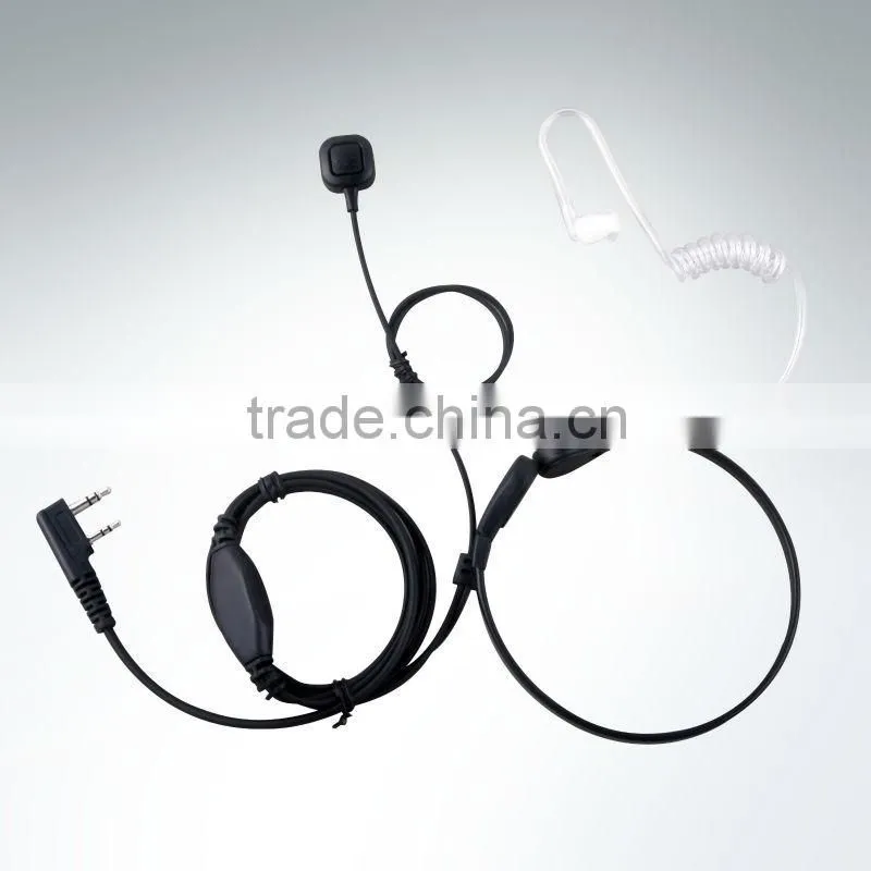 Professional walkie-talkie headset laryngeal control with air ducts series of anti-noise