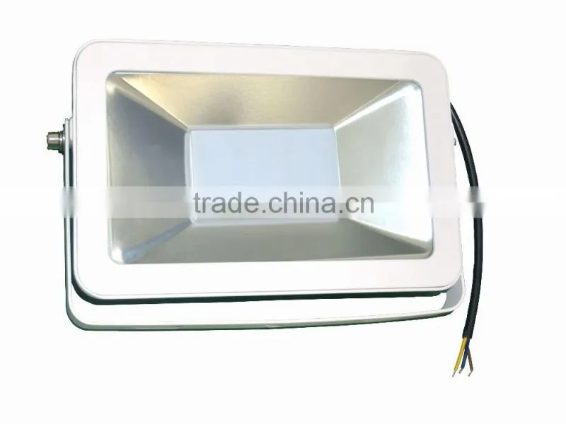 Outdoor IP65 super thin Slim flat led flood light 10w 20w 30w 50w 70w 100W