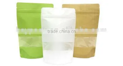 kraft paper side gusset coffee packaging bag
