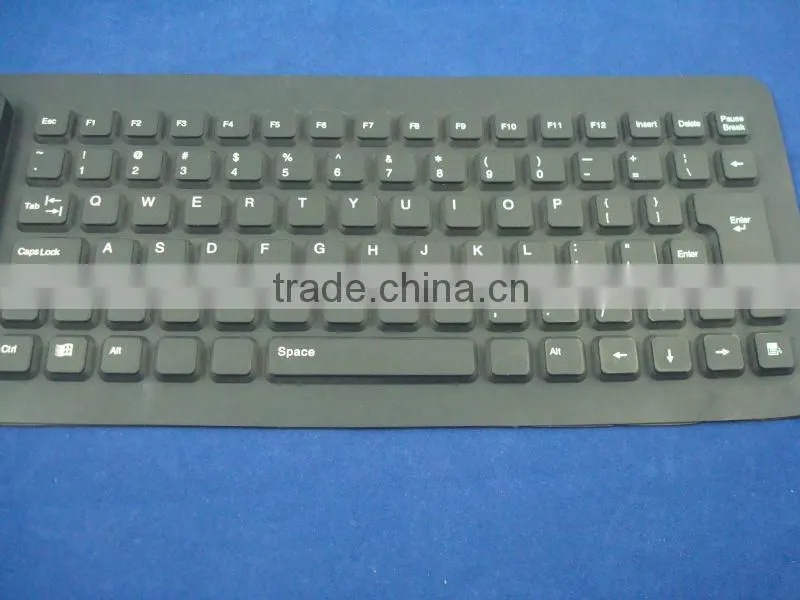 Silicone rubber keyboard cover