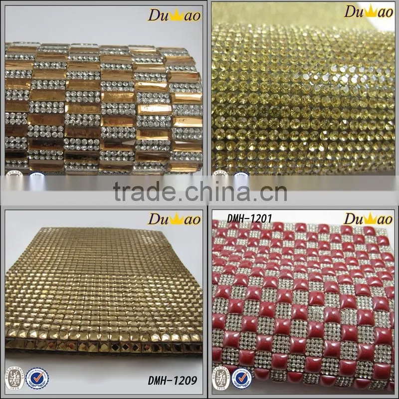 rhinestone mesh hot-fix rhinestone sheet crystal mesh