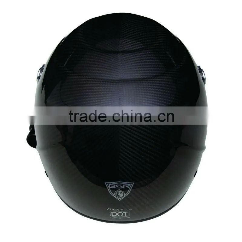 Full face helmet SNELL SA2010 rated with side air tube