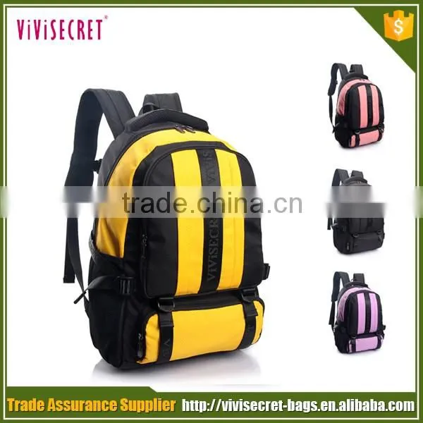 2016 outdoor backpack fashion leisure coffee floral backpack for men and women