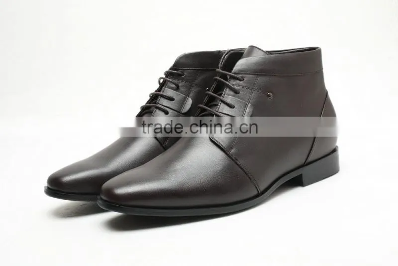 2016 men boots leather casual style, wholesale men's boots