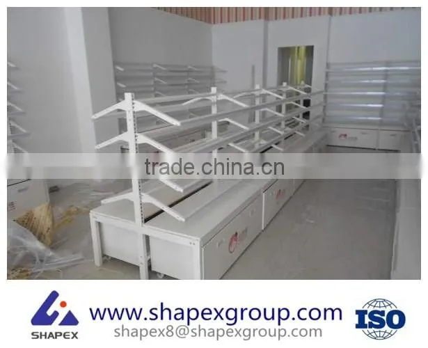 Light Duty Cold Rolled Steel Storage/Display Shelves for Household/Industrial Warehouse Racking