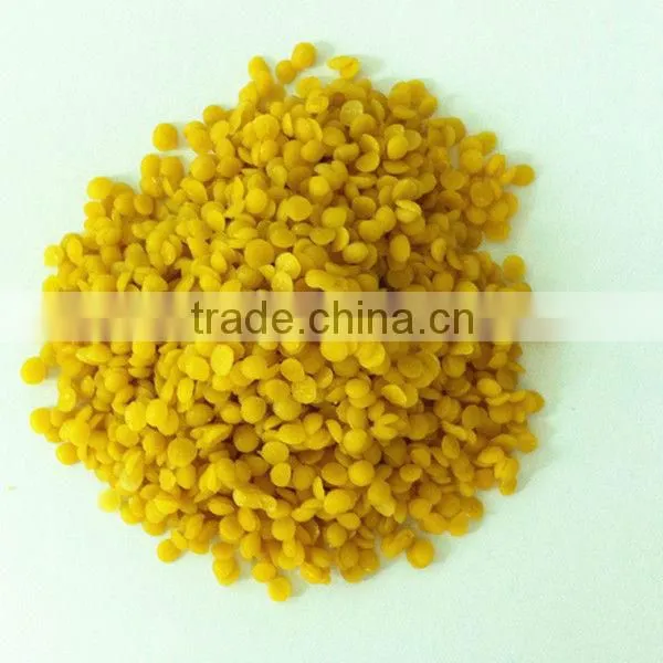 bulk yellow beeswax granule wholesale from Chinese GMP work shop factory
