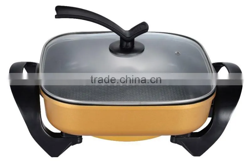 1500W Korean non-stick coating electric griddle