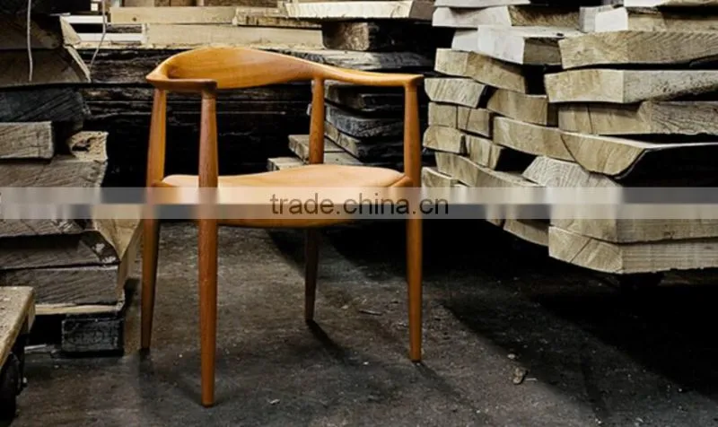 The Kennedy President Election Replica Wood Hans Wegner chair designer wood dining chair