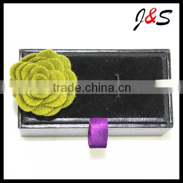 hot sales felt flower lapel pin for men's suitLP14013