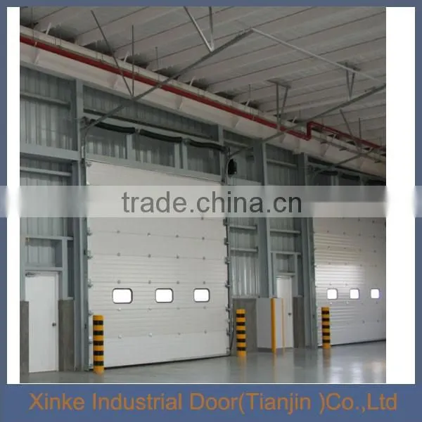 Europe Standard New Design Overhead Insulated Sectional Panel Lift Security Garage Doors SLD-002