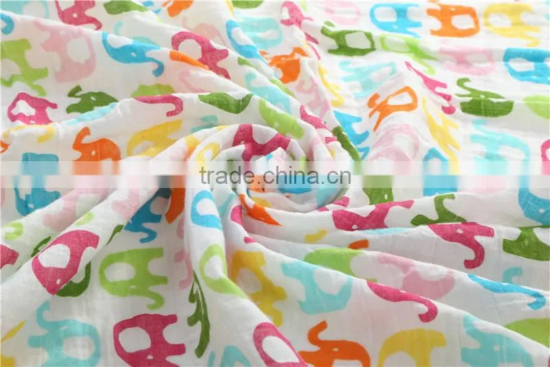 Pink Style and Girl Pattern Muslin Comforter Blanket