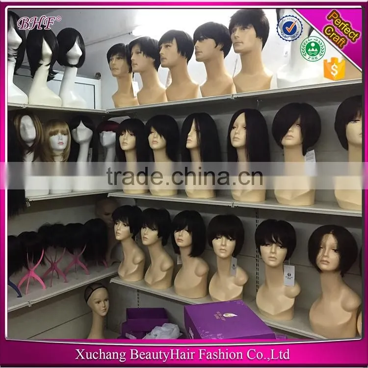 100% Virgin Human Hair Full Lace Wigs With Baby Hair