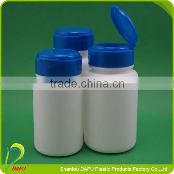 2016 Hot sales pharmaceutical empty 100ml medical white plastic bottle