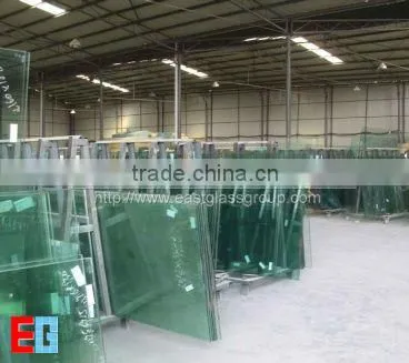 3mm 4mm 5mm hot sale light green float glass tinted glass