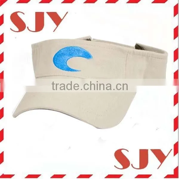 Hot sale funny custom visor hat,camouflage visor caps