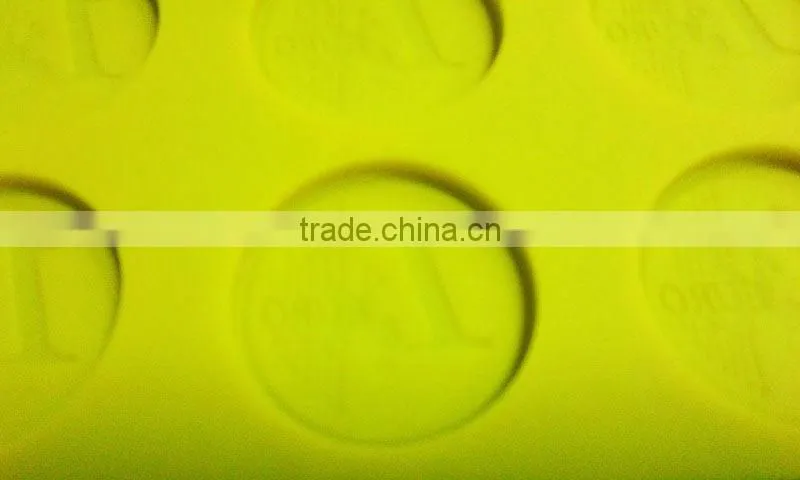 silicone EURO coin 3D chocolate mould