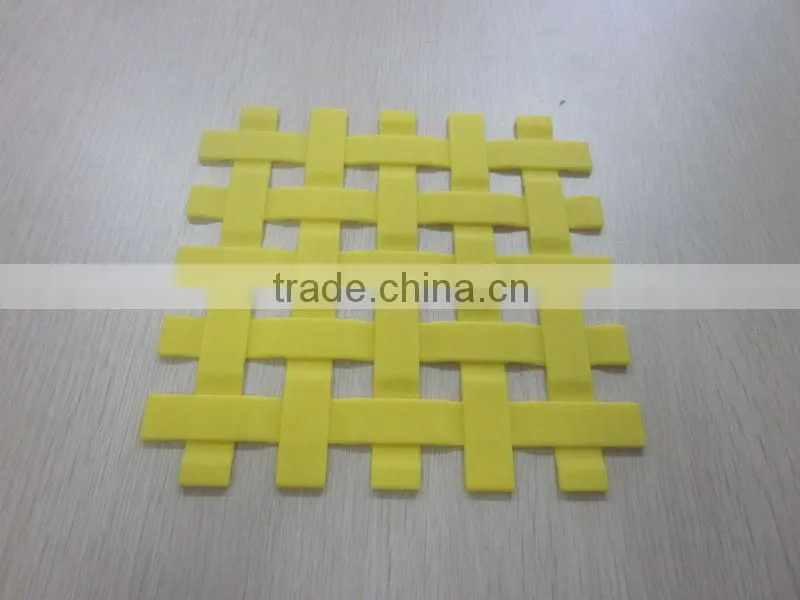 100% food-grade heat-resistence hollow silicone mesh mat