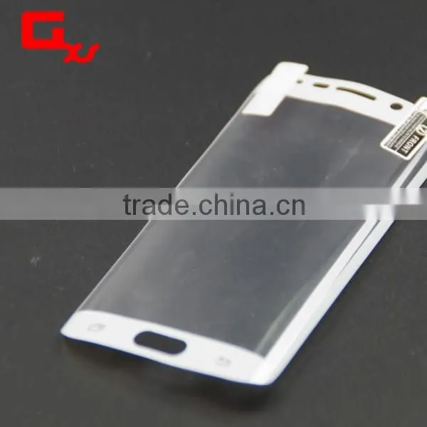 PET full curved glass for samsung freefron screen protector and samsung glaxy s6 edge