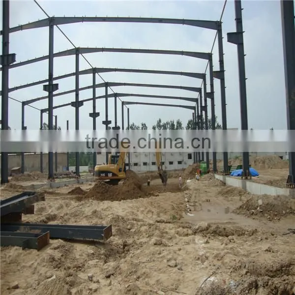 strong prefabricated steel frame warehouse/steel structure