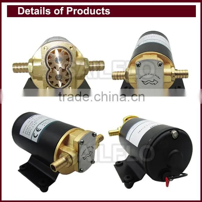 Sailflo high quality DC 12v dc 14L/min electric gear pump price