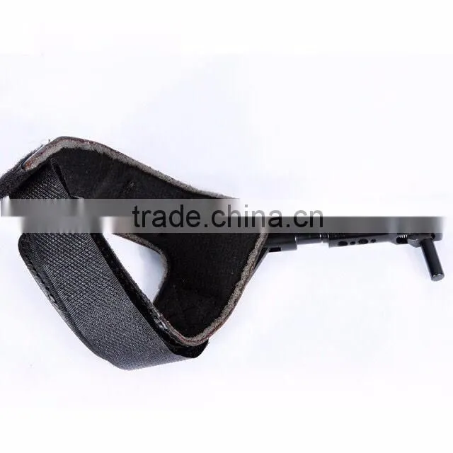 wrist strap archery bow release aid for compound bow