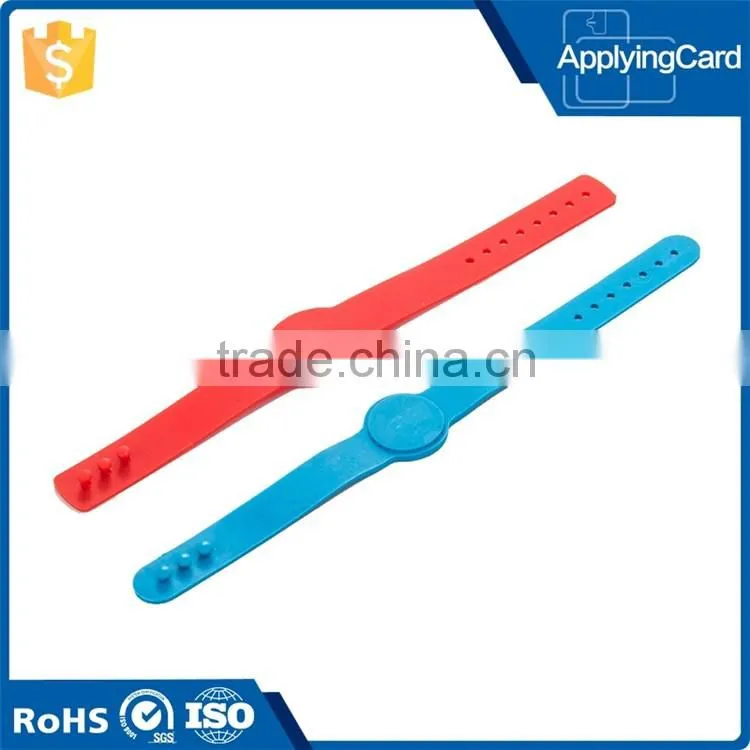 Various colors RFID patients/ babies/ tourist identification wristband RFID medical ID wristband