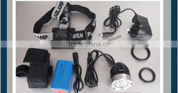 China latest waterproof 8.4V bicycle headlights
