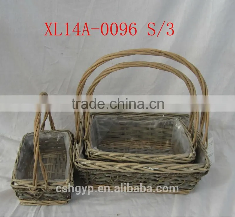 Beautiful wood chip basket