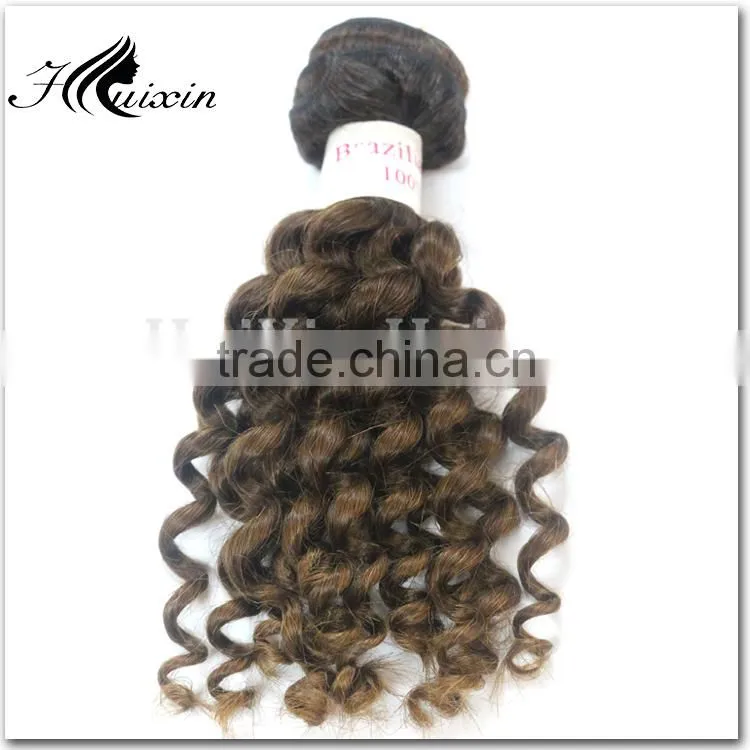 AAAAAA fast shippment high quality weaving color 4 virgin burmese hair
