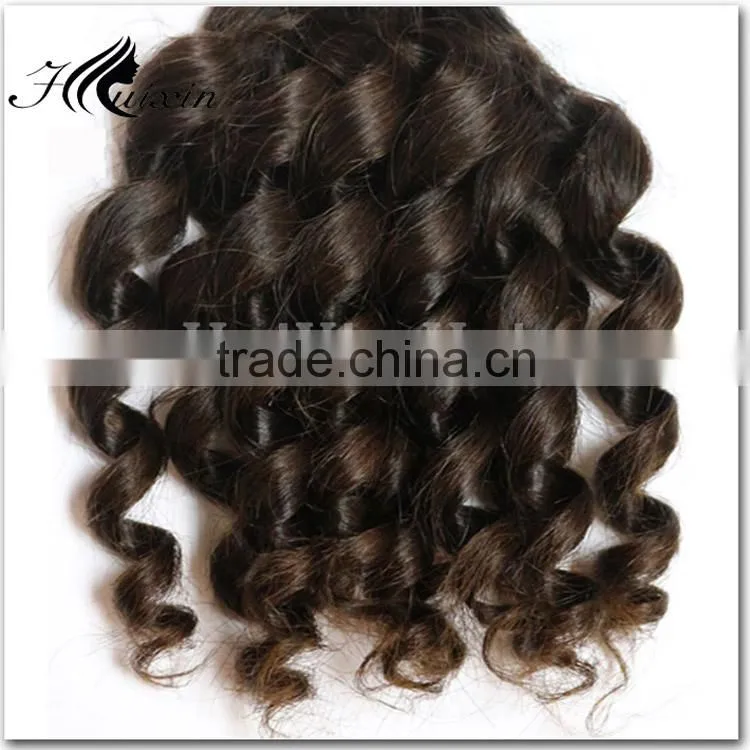 One donor virgin hair weft large stock romance curl genesis virgin hair
