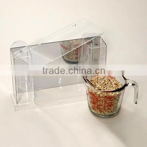 clear acrylic plastic bird cage trays