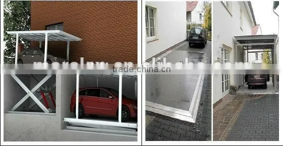 Hydraulic Stationary Double Scissor Car Parking Lift