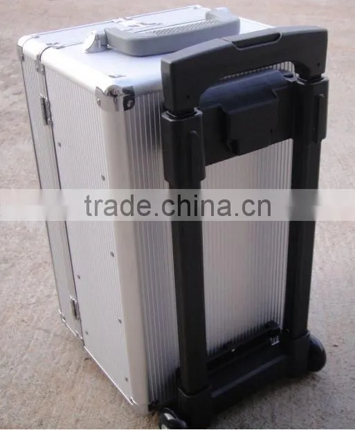 HX-L2451,Aluminum tool case,heavy duty aluminum means cabinet trolley