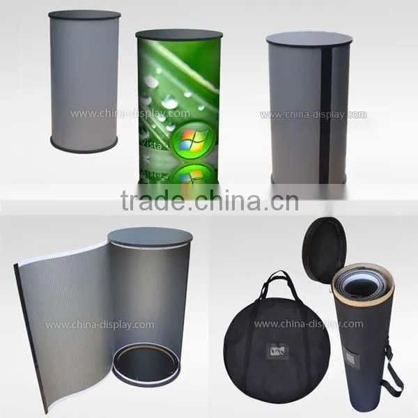 Low Price PP/Aluminum Promotion Table Modern Promotion Table