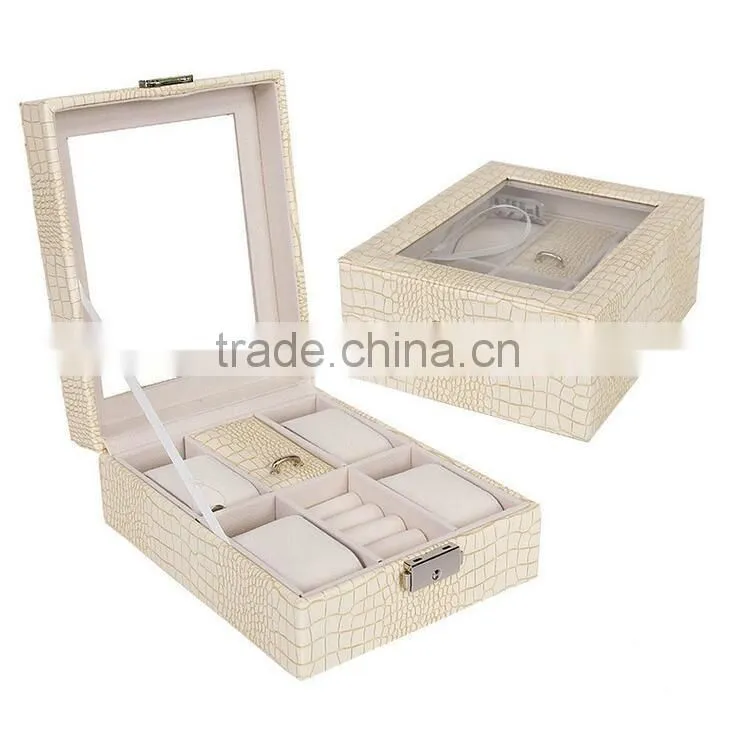 personalized luxury wooden watch gift box for display