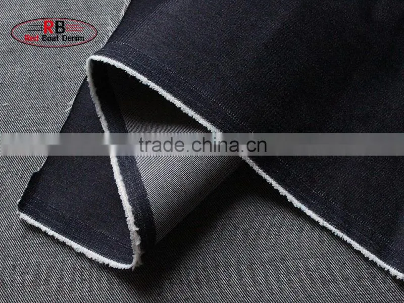 Factory Stock Lot 7oz Blue twill 72%Cotton Denim Fabric
