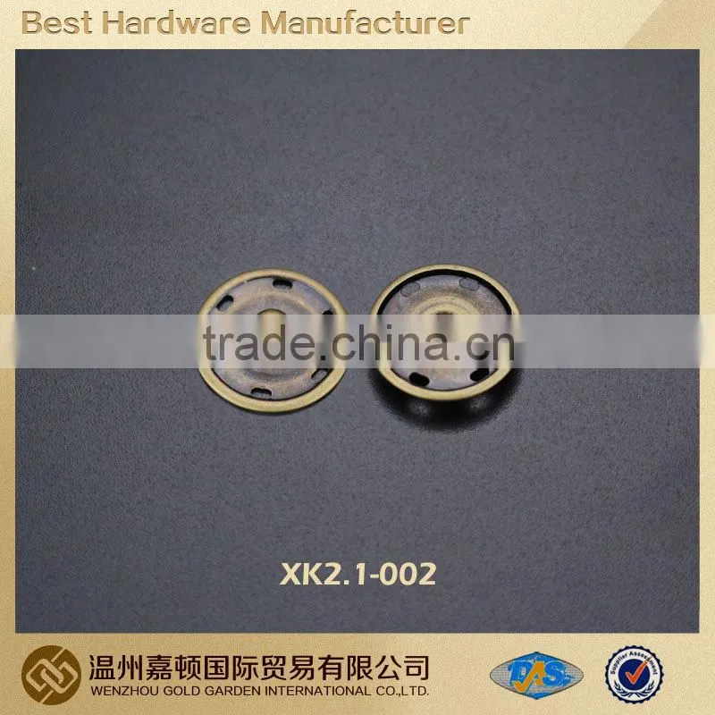 Zinc alloy button cap snap button/custom snap fastener/clothing snap fasteners