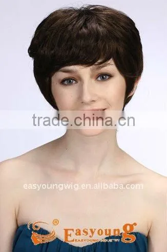 natural short hair wigs , cheap synthetic wigs for black women