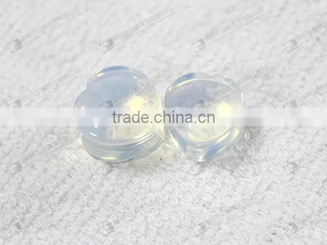 Synthetic moonstone ear plugs wholesale ear plugs